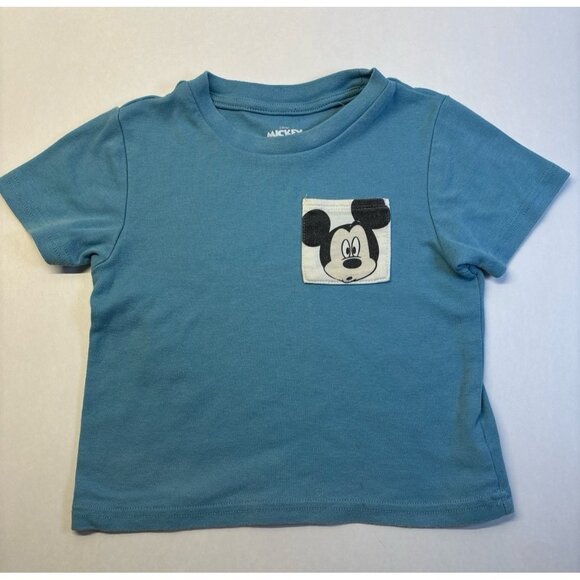 Disney Mickey Mouse Pocket Tshirt (4T) Y2K Disney - Picture 1 of 6